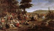 Peter Paul Rubens Lord Paul Feast Festival Sweden oil painting artist